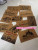 New Spray Printing Imitation Coconut Palm Floor Mat Non-Slip Mat Doormat and Foot Mat Steel Wire Mat Brown PVC Mat