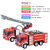 Artistic W351ab Large Fire Toy Children's Simulation Aerial Ladder Truck Fire Story Sprinkler Toy Generation