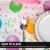 Rectangular Printing Restaurant Disposable Birthday Party Balloon Waterproof Oil-Proof Disposable PE Plastic Desktop Tablecloth