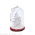 Glass Cover Christmas Holiday Pendant Transparent Glass Cover Christmas Crafts Led with Light Christmas Ornament Pendant