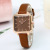 Chic Simple Chic Elegant Watch Women's Elegant Waterproof Ins Retro Trendy Fashion Artistic Square Women's Elegant