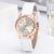 Summer Luminous Gift Watch Korean Student Leather-Belt Watch Ulzzang Diamond Women's Watch One Piece Dropshipping