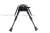 Retractable multi-function bipod with spring locking swivel joint