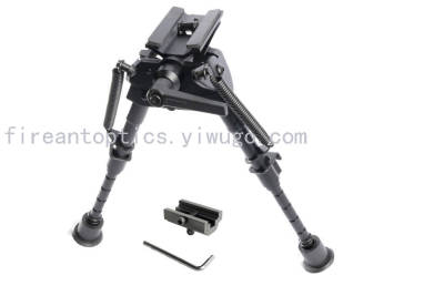 Retractable multi-function bipod with spring locking swivel joint