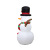 2022 New Christmas Inflation Model 1.6MLED Light Christmas Inflatable Tree Branch Snowman Courtyard Decoration