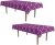 43*71Inch Printed Purple Rectangular Disposable Pe Plastic Desktop Tablecloth Restaurant Oil Free Disposable Tablecloth