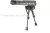 Carbon Fiber 6-9 inch Telescopic Tactical Bipod with M-Rail Adapter 