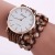 Cross-Border New Arrival First-Hand Supply Geneva Long Belt Coiling Two-Pin Ultra-Thin Women's Watch Women's Wholesale