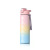 Amazon Summer Large Capacity Plastic Cup Gradient Frosted Sports Cup Female Male Cup Student Portable Sports Bottle