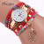 AliExpress New Fashion Women's Fashion Quartz Watch Diamond Bracelet Bracelet Ornament Female Watch Bracelet Watch