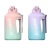 Gradient Frosted Large-Capacity Water Cup Sports Kettle Boys Fitness Water Bottle Big Belly Ton Bucket Sports Bottle Straight Drink Cup
