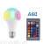 LED Color Changing Remote Control Bulb 85v-265v Colorful RGB Bulb Color Bulb Plastic Package Aluminum Constant Current