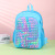 Cross-Border Hot Deratization Pioneer Backpack Bag Camouflage Silicone Large Capacity Student Bubble Music Puzzle Pressure Relief