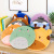Cartoon round Memory Foam Removable and Washable Cushion Student Office Chair Waist Rest Seat Cushions Furniture Dining Table Seat Cushion Floor Mat