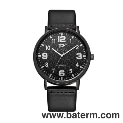 Fashion Simple Temperament 1-12 Digital Belt Men's Watch Trend Casual Quartz Watch Men's Watch Wholesale
