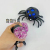 Creative Tricky Simulation Big Spider Grape Ball Hand Pinch Burst Beads Ball Halloween Stress Relief Water Ball Gold Powder Colorful Beads