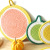 New Household Kitchen Unit Fruit Series round Cotton String Woven Placemat Placemat Heat Proof Mat Coaster Potholder