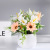 Artificial Flower Artificial Chrysanthemum Double Layer Lily Little Daisy Home Store Office Decorations Plastic Simulation Potted Plant