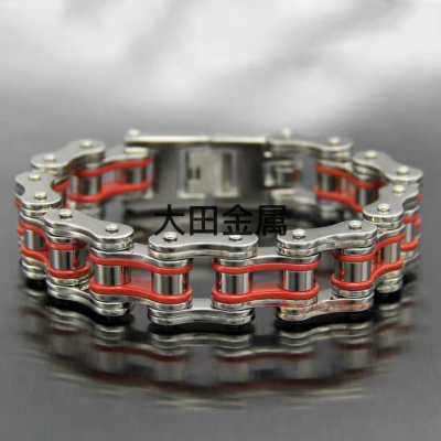 Bicycle Bracelet Motorcycle Bracelet Stainless Steel Movable Chain Fashion Stainless Steel Ornament