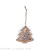 Wooden Christmas Laminated Pendant Wooden Christmas Dress-up Pendant Christmas Decorations
