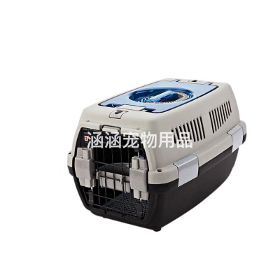 Pet Flight Case Portable Outing Cat Cage Cat with Skylight Air Transport Check-in Suitcase Puppy Pet Flight Case