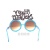 Happy New Year Holiday Party Supplies Atmosphere Glasses New Year Photo Decoration Props Funny Glasses