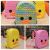 Cross-Border New Deratization Pioneer Backpack Large Decompression Press Bubble Duck Rainbow Backpack