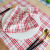 Plaid Element Simple All-Match Cotton British Style Ziju Fabric Square Napkin Tea Towel Western-Style Napkin