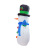 Cross-Border Supply Amazon Hot Christmas Yard Decorations 1.2M Christmas Inflatable Blue Hand Snowman Inflatable Model