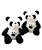 Panda Doll Plush Toy Pillow Children's Gift Toys Export Cross-Border Amazon One Piece Dropshipping