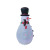 Christmas Outdoor Inflatable Snowman 1.6 M Rotating Colored Lights Branches Snowman Inflatable Model Christmas Garden Decorations