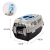 Pet Flight Case Portable Outing Cat Cage Cat with Skylight Air Transport Check-in Suitcase Puppy Pet Flight Case