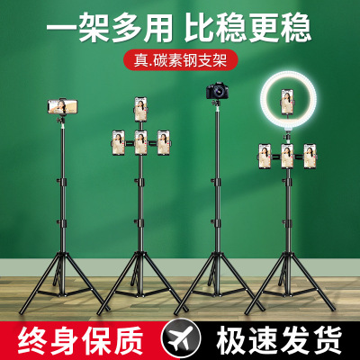 Mobile Live Streaming Tripod Desktop Floor-Type Rack Sub Fill Light Trending on TikTok Self-Photography Video Artifact