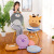 Cartoon round Memory Foam Removable and Washable Cushion Student Office Chair Waist Rest Seat Cushions Furniture Dining Table Seat Cushion Floor Mat