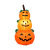 Exclusive for Cross-Border Halloween Pumpkin Inflatable Model 1.2 M 3 Pumpkin Ghost Inflatable Model Halloween Outdoor Decoration