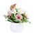 Artificial Flower Artificial Chrysanthemum Double Layer Lily Little Daisy Home Store Office Decorations Plastic Simulation Potted Plant