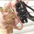 Cartoon Resin Wool Bear Doll Car Key Ring Cute Fashion Bear Doll and Bag Pendant Creative Gift
