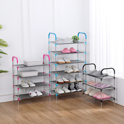 Y109-9902-B Factory Direct Supply Simple Multi-Layer Student Dormitory Dustproof Shoe Rack DIY Assembled Shoe Cabinet Storage Rack