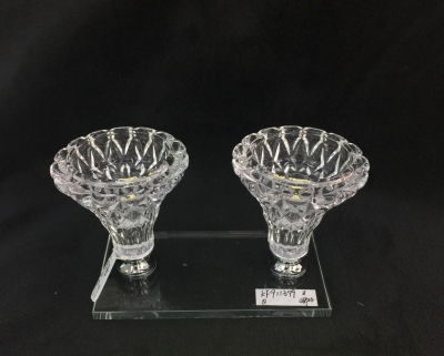 Crystal Double Candlestick Ornaments