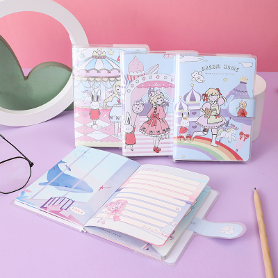 [Xiaoke] 50keva Magnetic Snap Journal Book Girl's Heart Diary Simple Ins Style Fresh Color Page Notebook