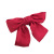 Oversized Black Bow Barrettes Japanese Adults and Children Satin Red Hairpin Back Head Spring Clip Hairware