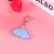 Cartoon Anime Keychain Transparent Double-Sided Acrylic Pendant Custom Logo QR Code Advertising