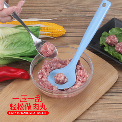 Meatball Spoon Kitchen Gadget Creative Lazy Mold Squeeze Meatball Fish Ball Maker