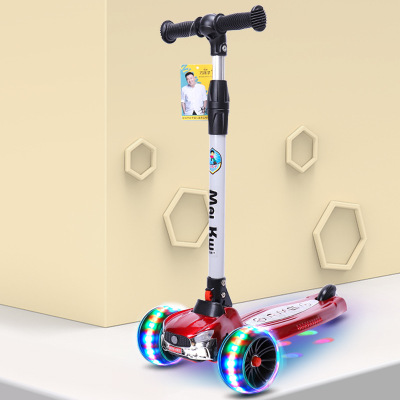 SOURCE Manufacturer Children's Scooter Bicycle 2-14 Years Old Scooter Children's Three-Wheeled Scooter Luge