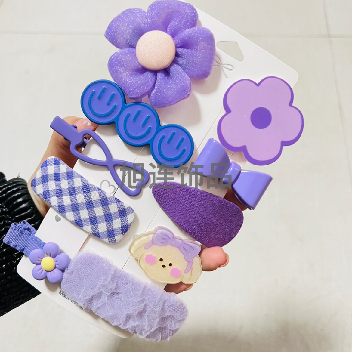 新款春日少女系发饰套装发夹组合超可爱头饰