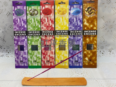 Incense, 20 Pieces Incense (6 Flavors/Set Fragrance Optional)
