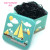 Rubber Band Iron Boxed Elastic Band Coiled Hair Black Hair Ring Ponytail Rope Color Children's Hair Tie Disposable Rubber