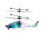 Cross-Border Amazon Transparent Induction Suspension Helicopter Fighter Gesture Induction Light Aircraft Toy