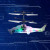 Cross-Border Amazon Transparent Induction Suspension Helicopter Fighter Gesture Induction Light Aircraft Toy