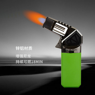 Igniter Creative Direct Punch Convenient Flame Gun Flame Outdoor Camping Barbecue Hot Metal Cigarette Lighter Wholesale